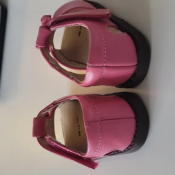 Baby Girl Walking Shoes and Bootie Size 6-12 months/ Size 3 and 4 Bundle