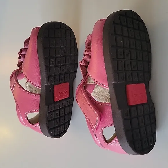 Baby Girl Walking Shoes and Bootie Size 6-12 months/ Size 3 and 4 Bundle