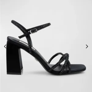 Badgley Mischka dressy sandals worn once. Size 6&amp;1/2.