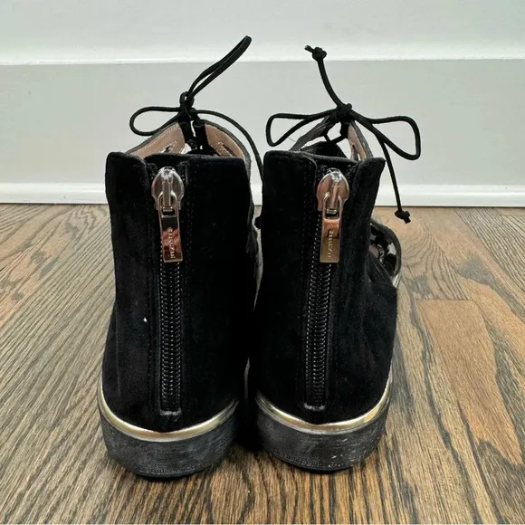 Beautifeel black leather comfort sandals size 40/9