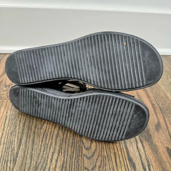 Beautifeel black leather comfort sandals size 40/9