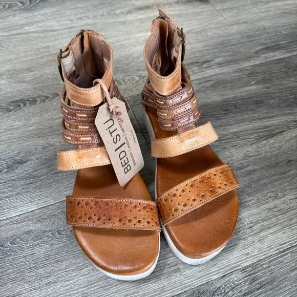 Bed Stu Artemia Leather Women's Sandals Size 8