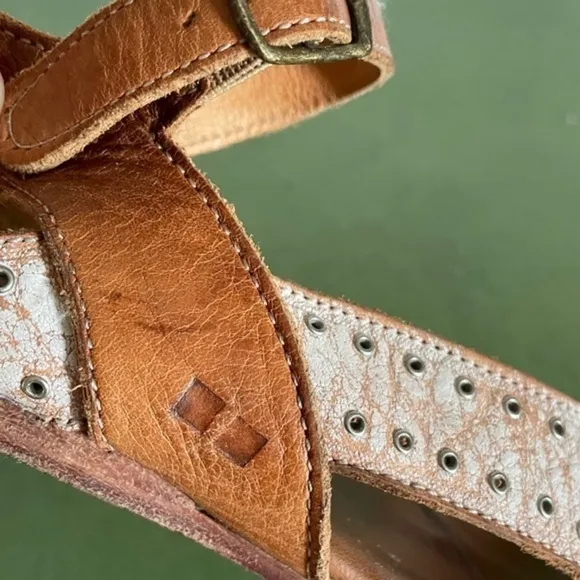 Bed Stu AUBURN Sandals in Rustic &amp; Nectar Luxe
