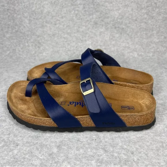 Betula by Birkenstock Sandals Blue Mia Mayari Shoes Vegan 40 Ladies 9 Narrow