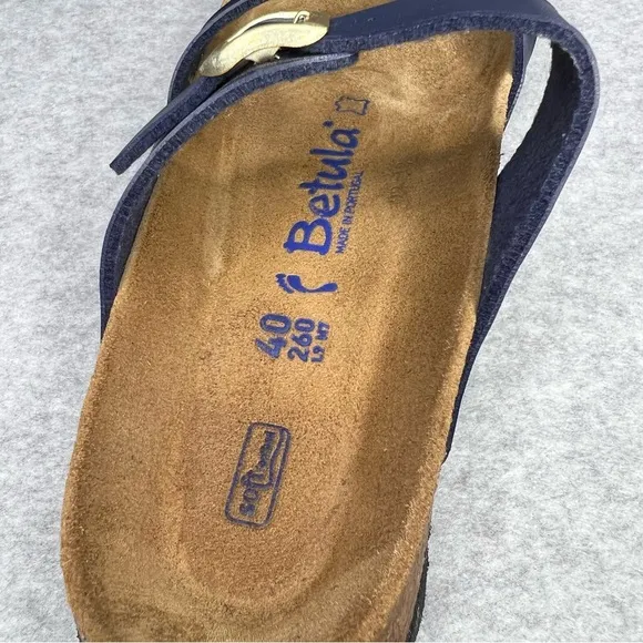 Betula by Birkenstock Sandals Blue Mia Mayari Shoes Vegan 40 Ladies 9 Narrow