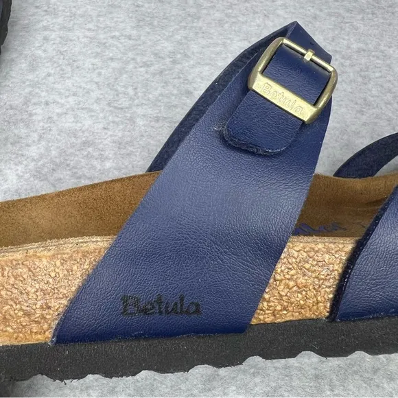 Betula by Birkenstock Sandals Blue Mia Mayari Shoes Vegan 40 Ladies 9 Narrow