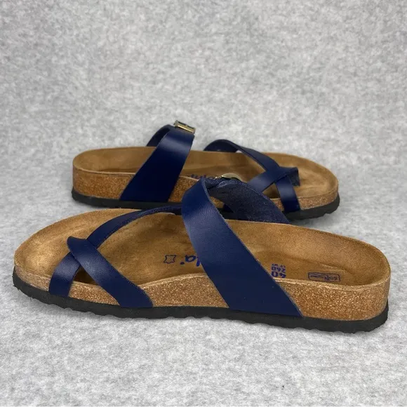 Betula by Birkenstock Sandals Blue Mia Mayari Shoes Vegan 40 Ladies 9 Narrow