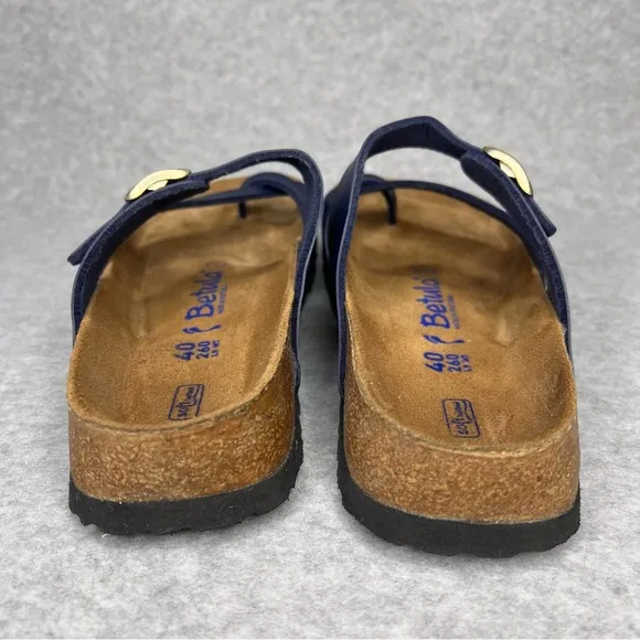 Betula by Birkenstock Sandals Blue Mia Mayari Shoes Vegan 40 Ladies 9 Narrow