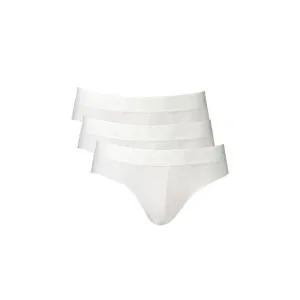 Bikkembergs Leather Ankle Strap Sandals Men White Underwear