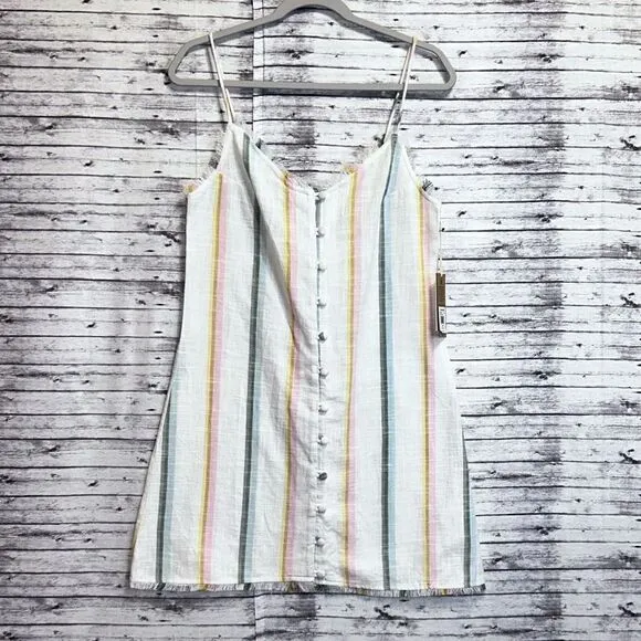 Billabong X The Salty Blonde Sunny Stripes Slip Dress