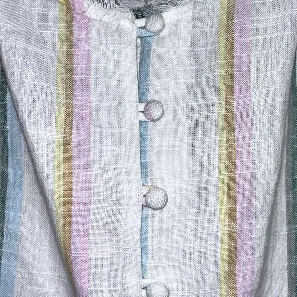 Billabong X The Salty Blonde Sunny Stripes Slip Dress