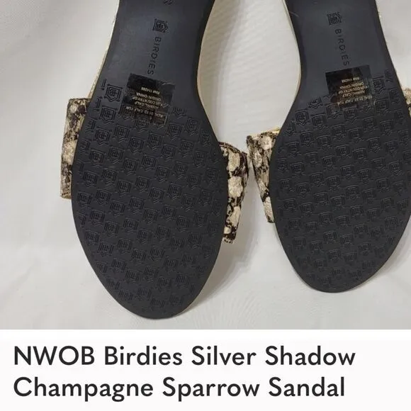 Birdies Silver Shadow Sandal - 11