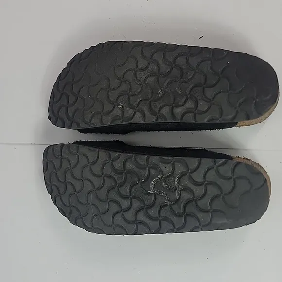 Birkenstock Arizona Black Suede Leather Women's Sandals