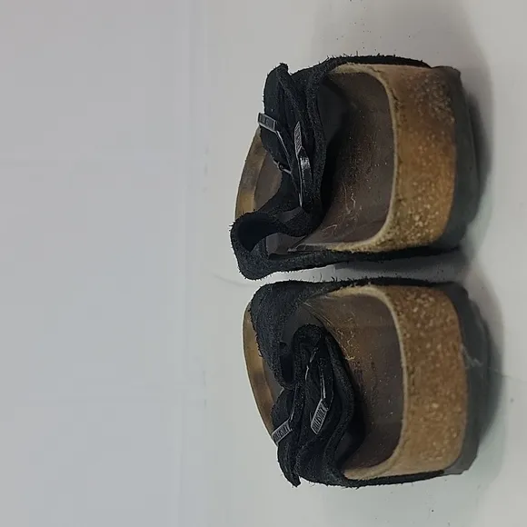 Birkenstock Arizona Black Suede Leather Women's Sandals