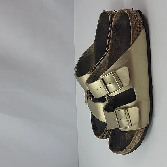 Birkenstock Arizona Gold Leather Women's Sandals