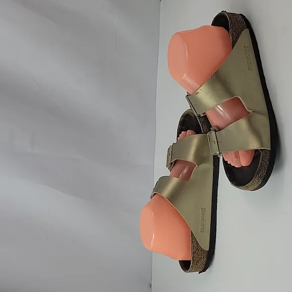 Birkenstock Arizona Gold Leather Women's Sandals