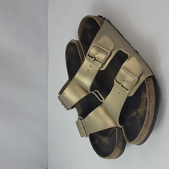 Birkenstock Arizona Gold Leather Women's Sandals