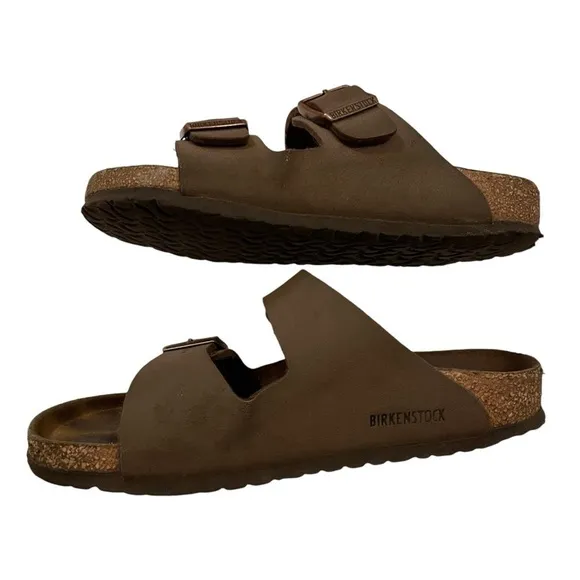 BIRKENSTOCK Arizona Leather Slip On Sandals Kids 31