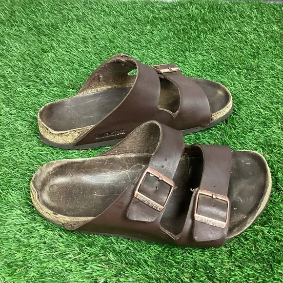 Birkenstock Arizona Nubuck Leather Sandals 10 EU43