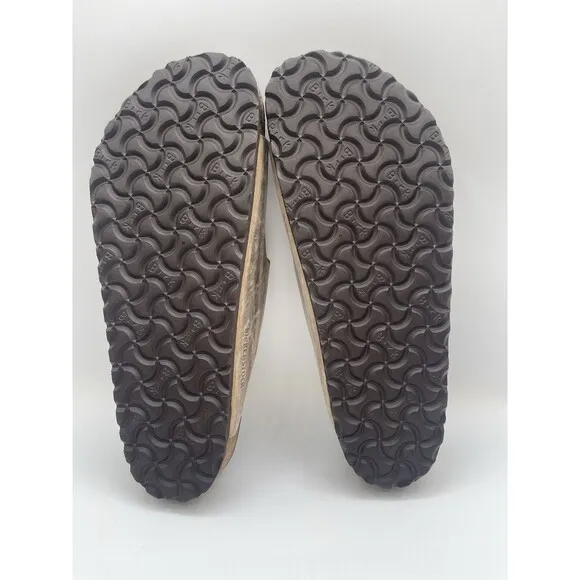 Birkenstock Arizona  Sandals Unisex Brown Oiled Leather Comfort 10 US 41 EU New