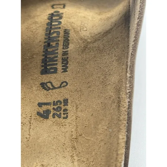 Birkenstock Arizona  Sandals Unisex Brown Oiled Leather Comfort 10 US 41 EU New
