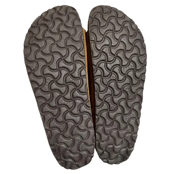 Birkenstock Arizona Shearling-Lined Sandals Size 39 L8