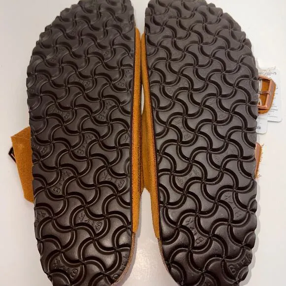 BIRKENSTOCK Arizona Suede Sandals, Size 41 Men 8 / Women 10