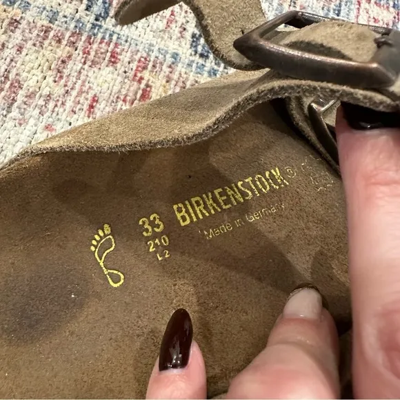 Birkenstock Arizona Suede sandals