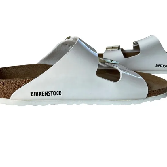 Birkenstock Birko-Flor Patent Arizona Sandals