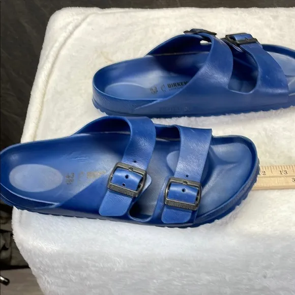 Birkenstock Blue Sandals with Adjustable Straps
