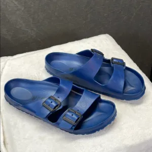 Birkenstock Blue Sandals with Adjustable Straps