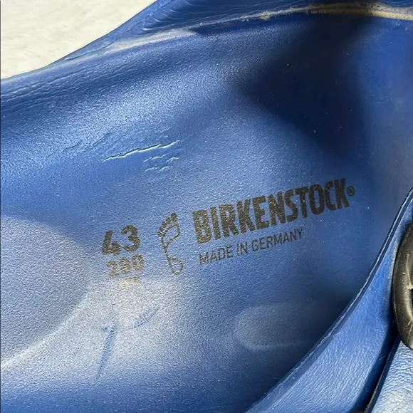 Birkenstock Blue Sandals with Adjustable Straps