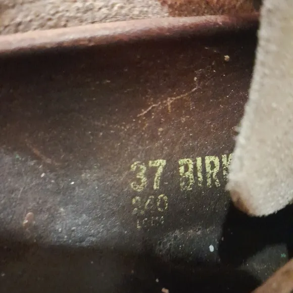 Birkenstock Boston sandals, size 37