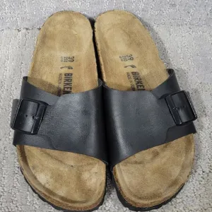 Birkenstock Catalina Unisex Size EU 39 US L8 M6 Black Slip On Slide Sandals