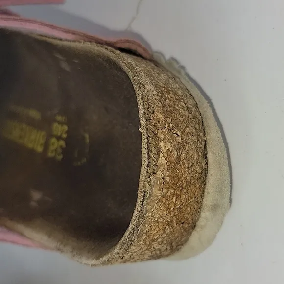 Birkenstock Gizeh Pink Snakeskin Women's Sandals