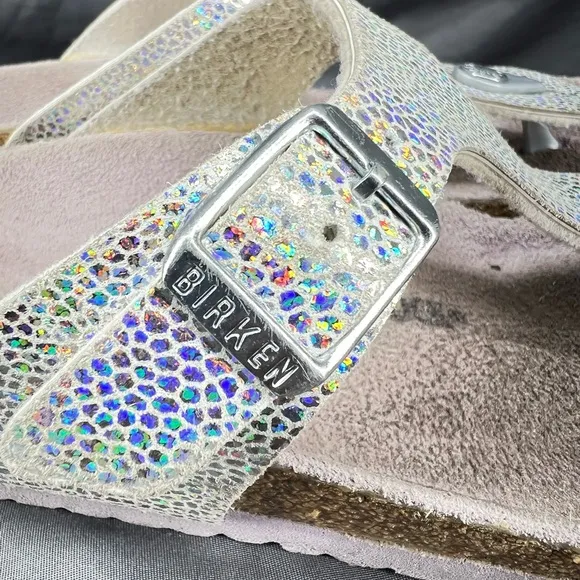 Birkenstock Gizeh Shiny Python EU Size 34