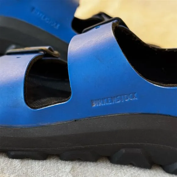 Birkenstock Kids Mogami Sandals Blue/Black Size 33 EU Open Toe Casual