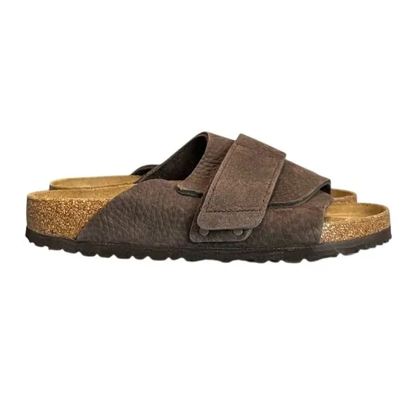 Birkenstock Kyoto Men’s Slip-On Sandals Brown Unisex M8/L10 Outdoors Vacation
