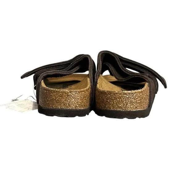 Birkenstock Kyoto Men’s Slip-On Sandals Brown Unisex M8/L10 Outdoors Vacation