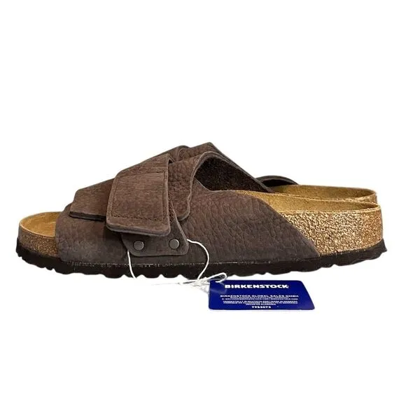 Birkenstock Kyoto Men’s Slip-On Sandals Brown Unisex M8/L10 Outdoors Vacation
