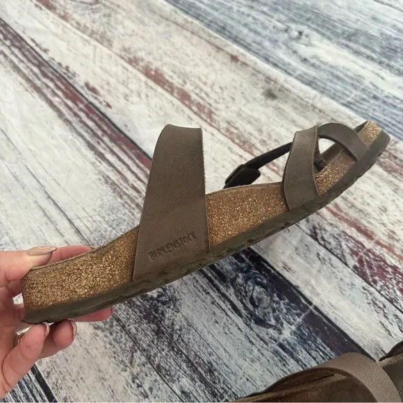Birkenstock Mayari Birko-Flor Brown Sandals
