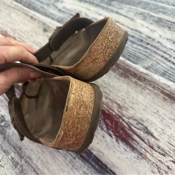 Birkenstock Mayari Birko-Flor Brown Sandals