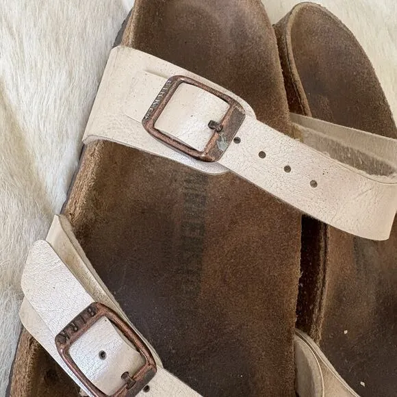 Birkenstock Mayari Sandals 9-9.5 Regular Fit EU 40 Graceful Pearl
