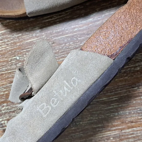 Birkenstock Men’s Betula Sandals Size 13 Two Adjustable Straps Cork Footbed