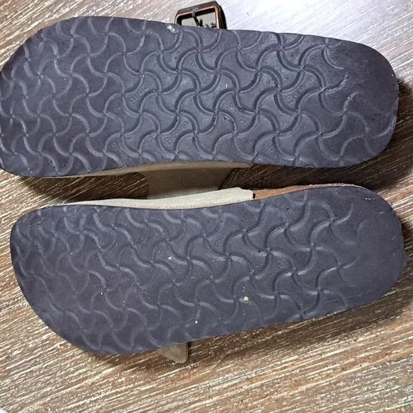 Birkenstock Men’s Betula Sandals Size 13 Two Adjustable Straps Cork Footbed