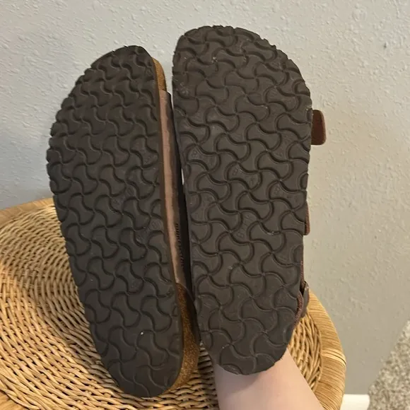 Birkenstock Milano Brown Leather Sandals