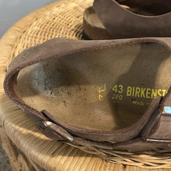 Birkenstock Milano Brown Leather Sandals