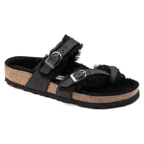 Birkenstock Size 38 / US 8 Mayari Shearling Lined Sandals