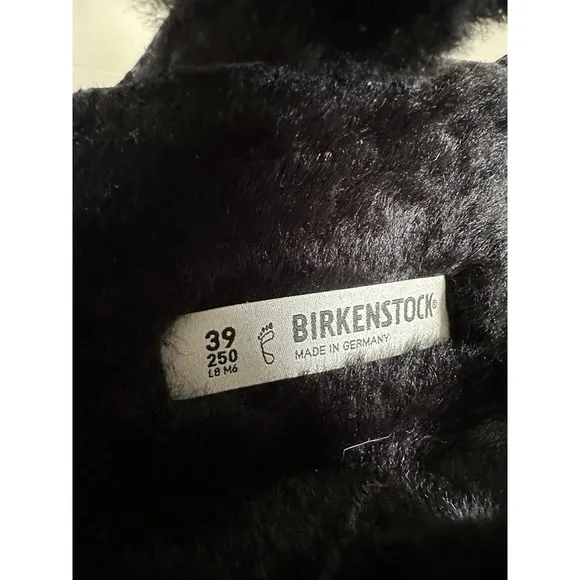 Birkenstock Size 38 / US 8 Mayari Shearling Lined Sandals