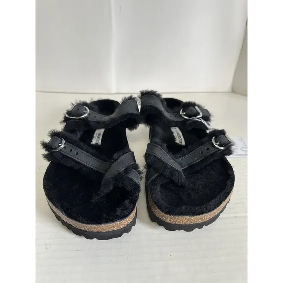 Birkenstock Size 38 / US 8 Mayari Shearling Lined Sandals